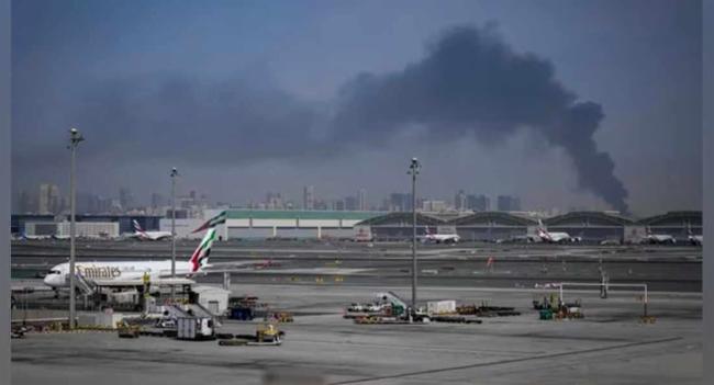 ඩුබායි ගුවන්තොටුපළ ආසන්නයට ඉරාන ඩ්‍රෝන ප්‍රහාරයක්